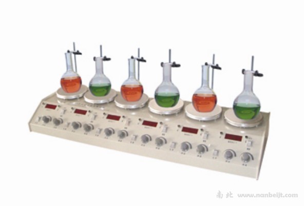 HJ-6多頭磁力加熱攪拌器