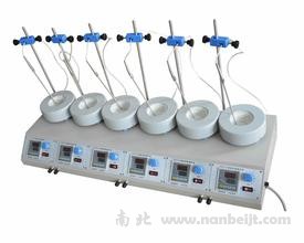 ZNCL-DL數顯六聯磁力（電熱套）攪拌器
