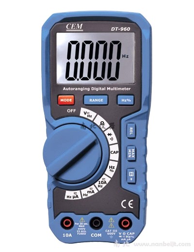 DT-960/961工業型數字萬用表