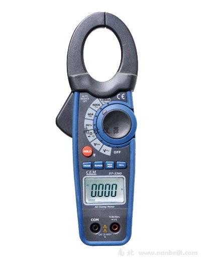 DT-3360/3361/3363/3367 1000A交直流鉗型測試表
