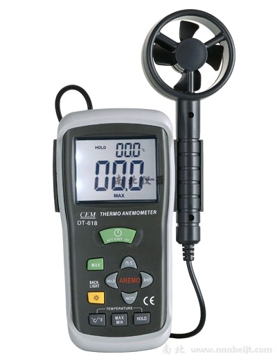 DT-618/618B/619/620 數字溫度/風速測試儀