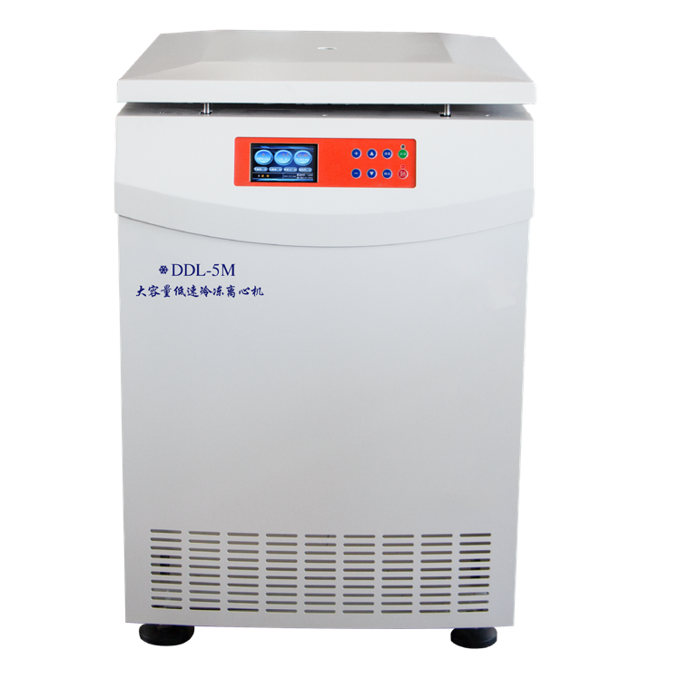 DDL-5M落地式大容量低速冷凍離心機-自動脫帽離心機