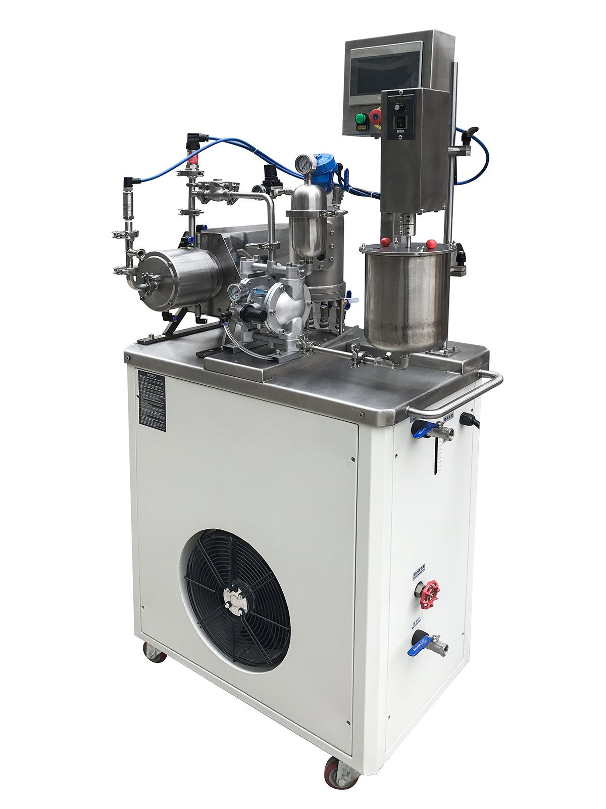 NMM-1L 試驗機配新款冷水機