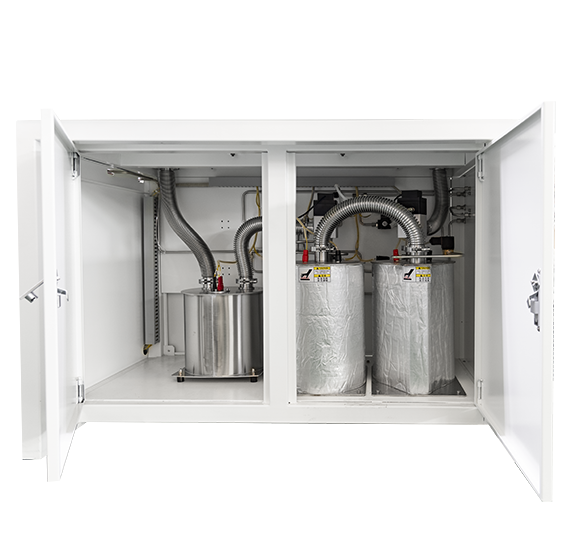 雙柱氣體純化系統