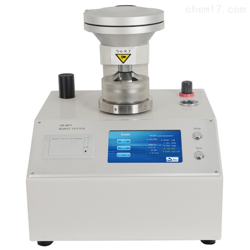 ZB-NPY1600數(shù)顯紙張耐破度測定儀